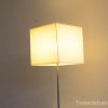 vloerlamp met witte kap 20689