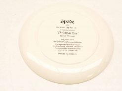 Spode 1990 Christmas Eve plate, limited edition, by Susie Whitcombe, collectible fine china.