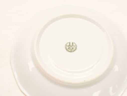 Elegant vintage porcelain plate by Siegfried Hagen & Co. for fine dining and decor.