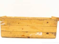 Rustic wooden crate for versatile storage and charming home decor accents.