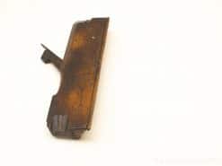 Vintage wooden firearm component featuring intricate grain and functional design, ideal for collectors.