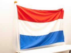 nederlandse vlag met stok 21393