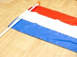 nederlandse vlag met stok 21393