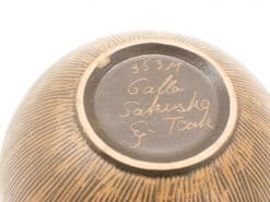 Handcrafted ceramic bowl showcasing intricate patterns and artisan craftsmanship, model 3531.