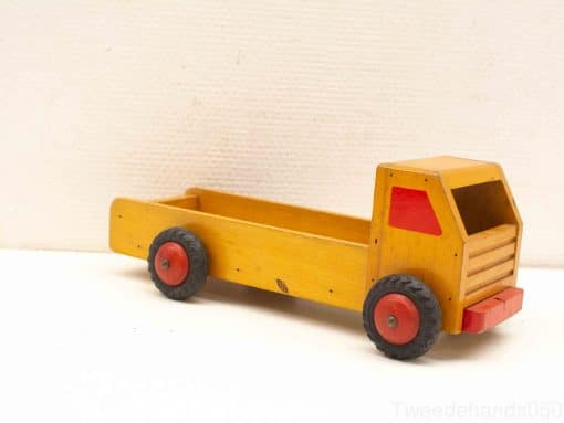 vintage houten kiepwagen 21388