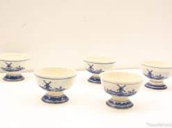 5 Delft blauw schalen 22150