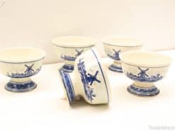 5 Delft blauw schalen 22150