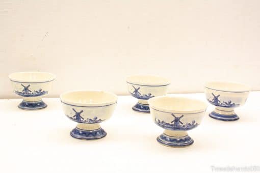 5 Delft blauw schalen 22150