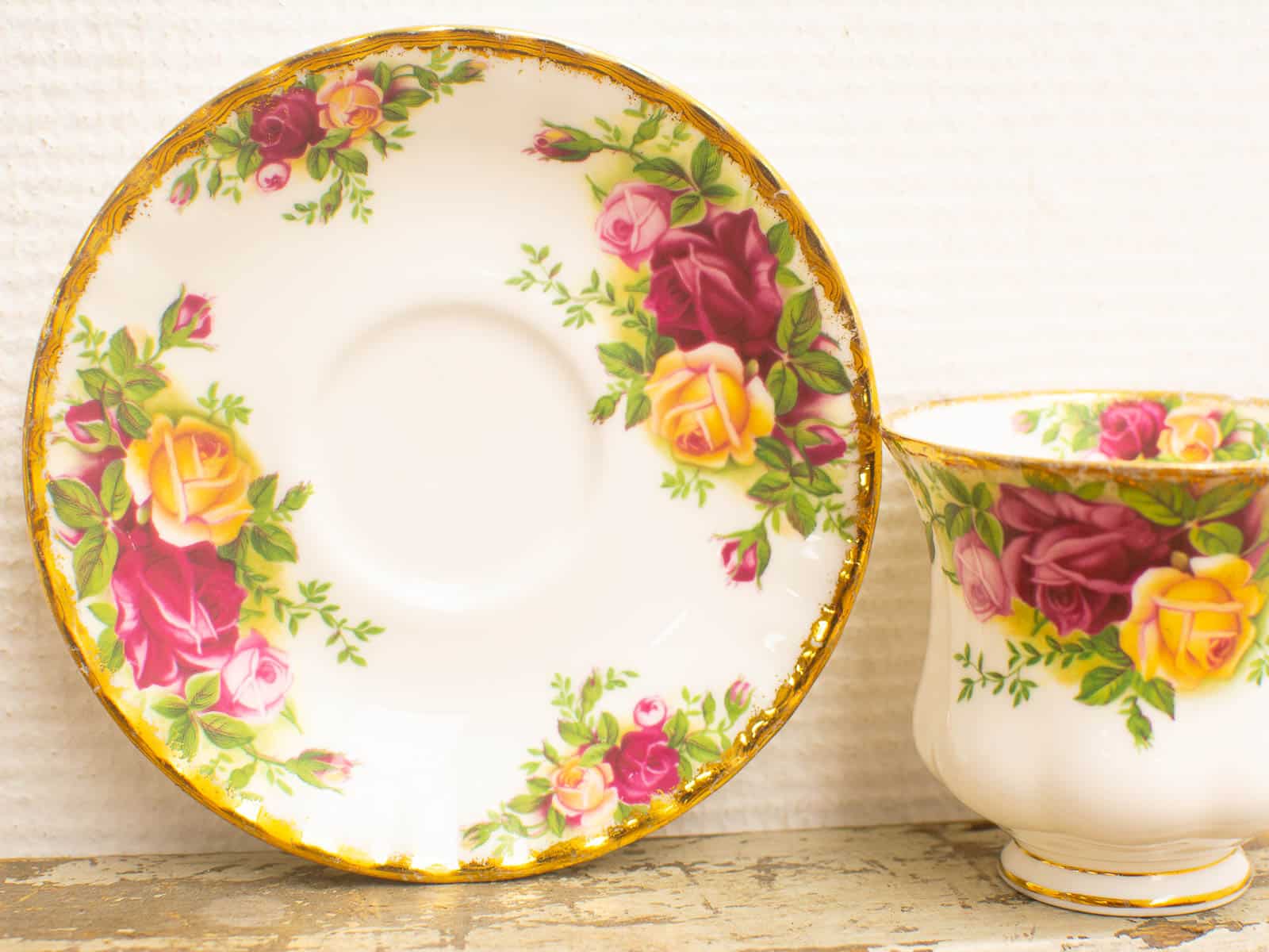 Royal Albert koffie kop en schotel 2x 23245