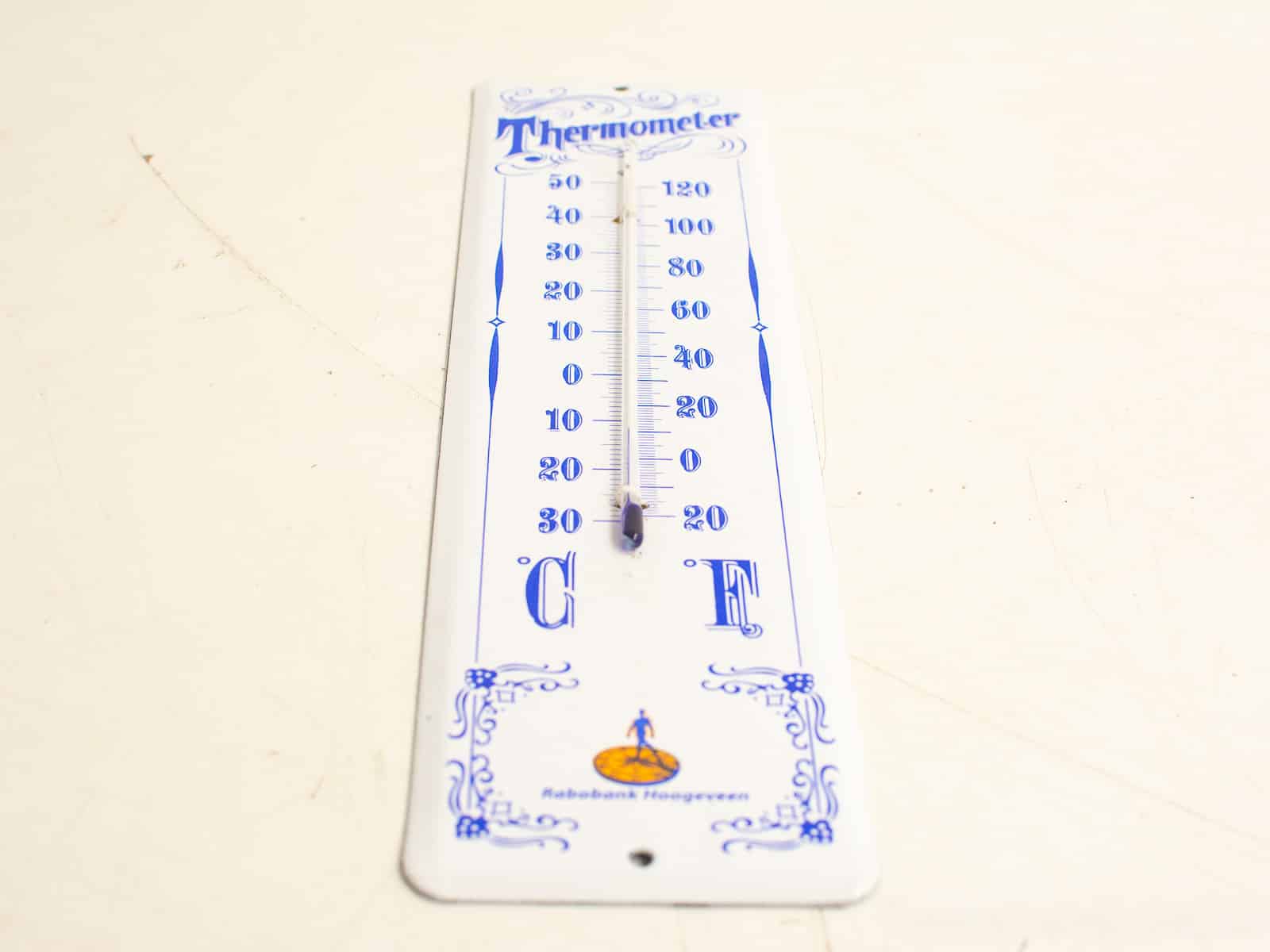 ijzeren wand thermometer 24284