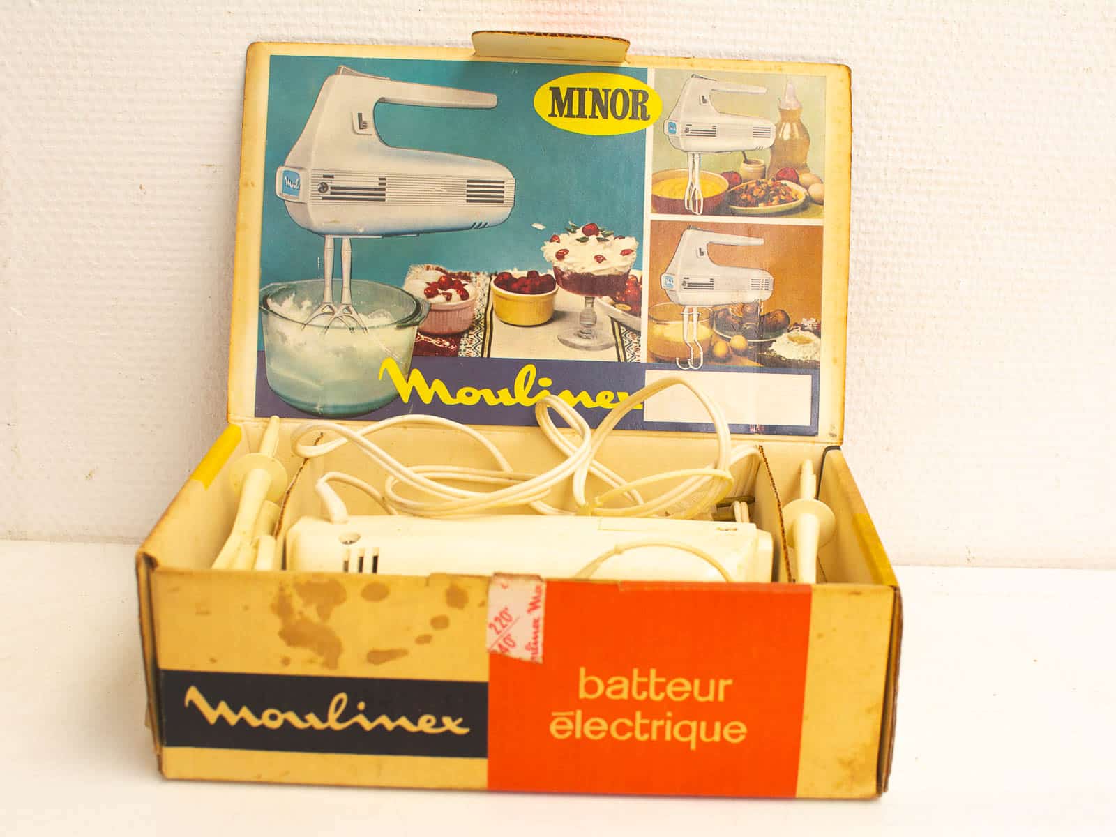 Moulinex electric hand beater 23401