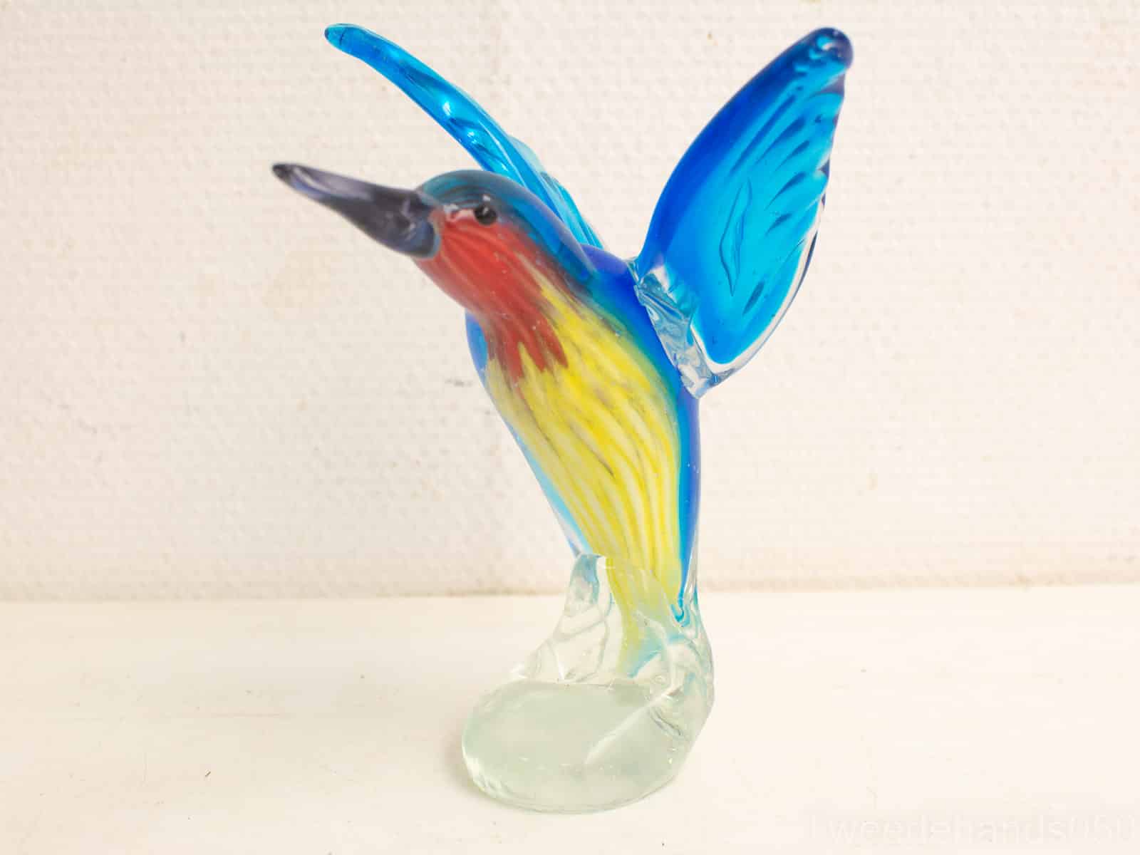 murano  glazen vogel beeldje 24759