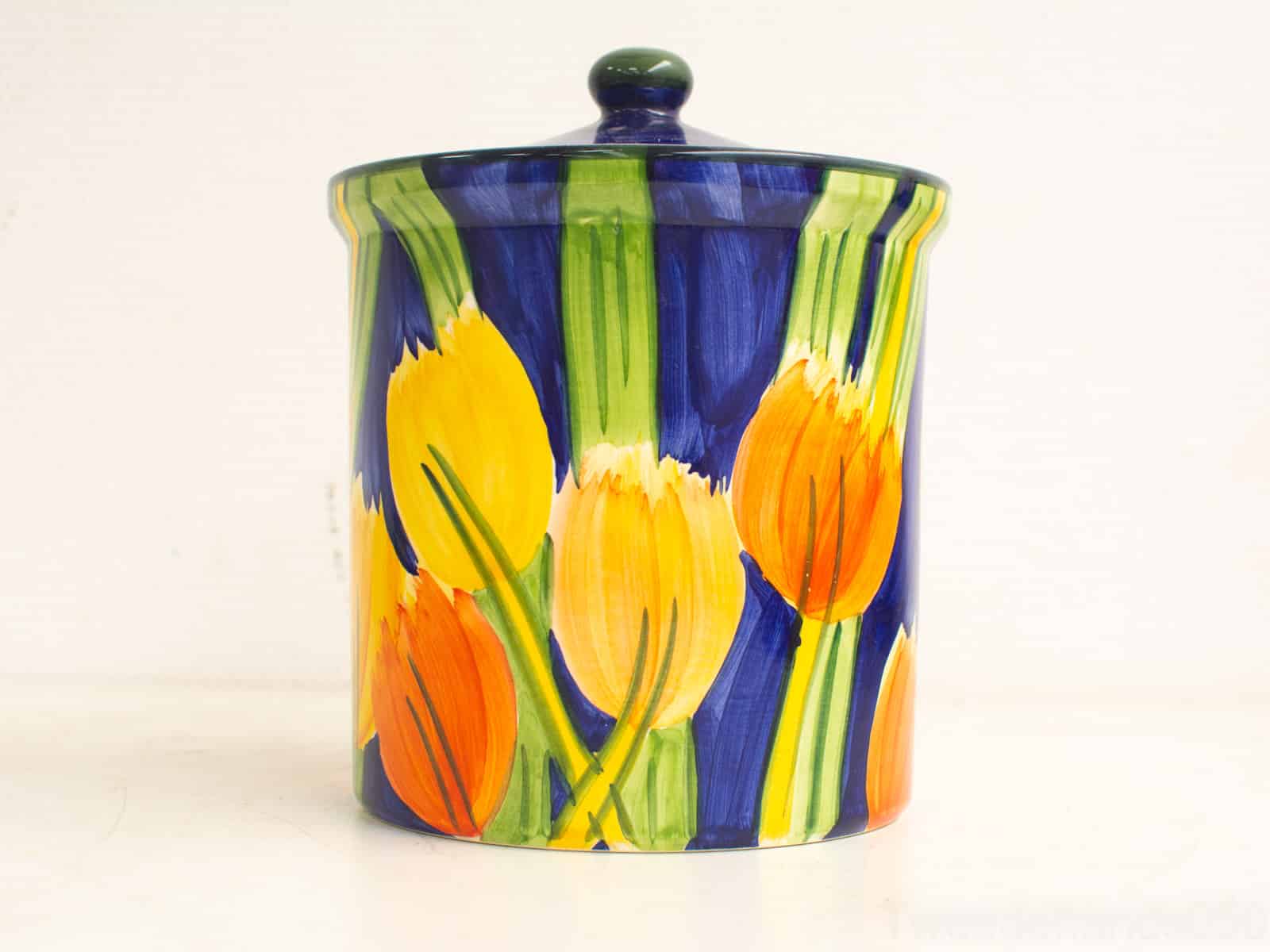 vintage pot met deksel 24708