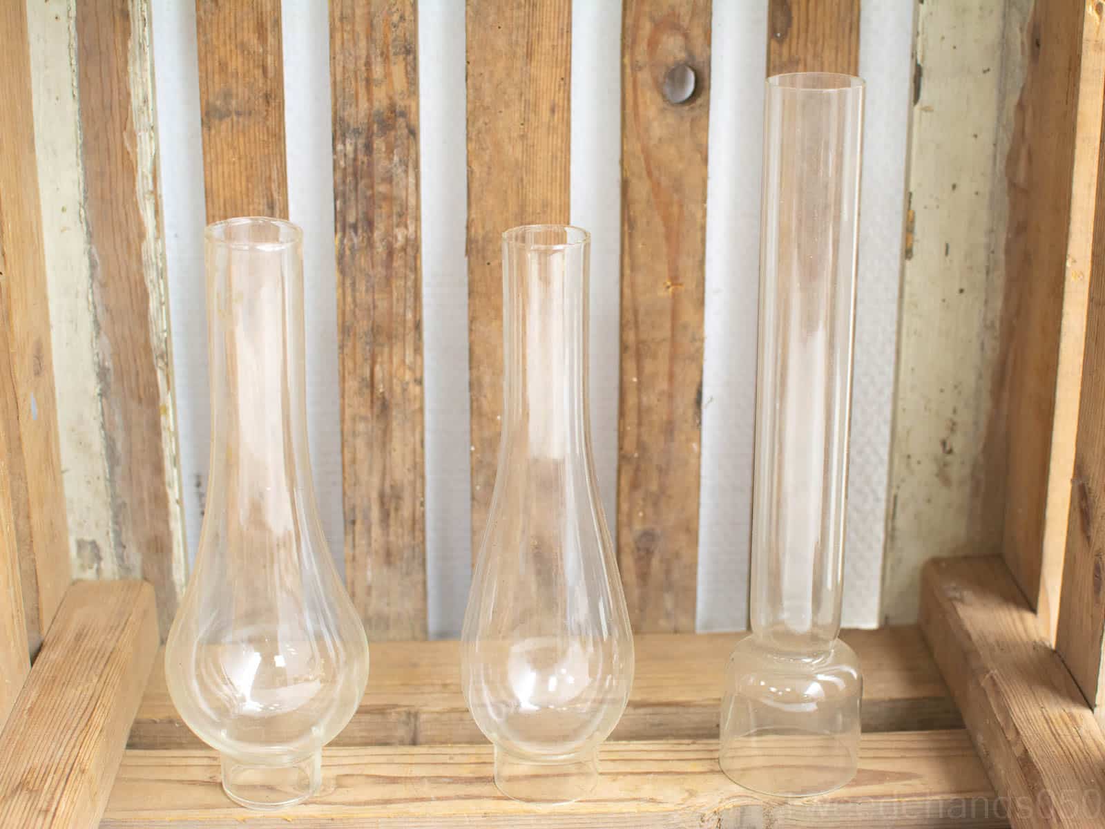 3 olielamp glaasjes  25112