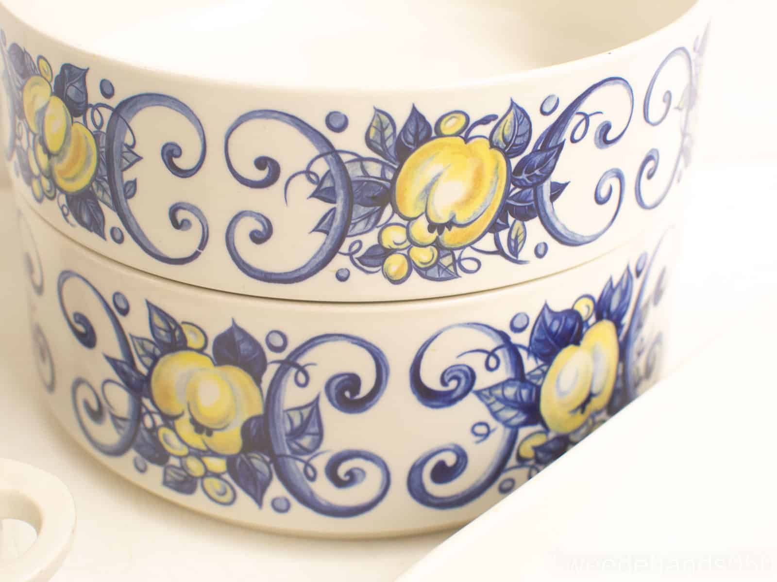 4 porseleinen schalen. Villeroy & Boch 24881