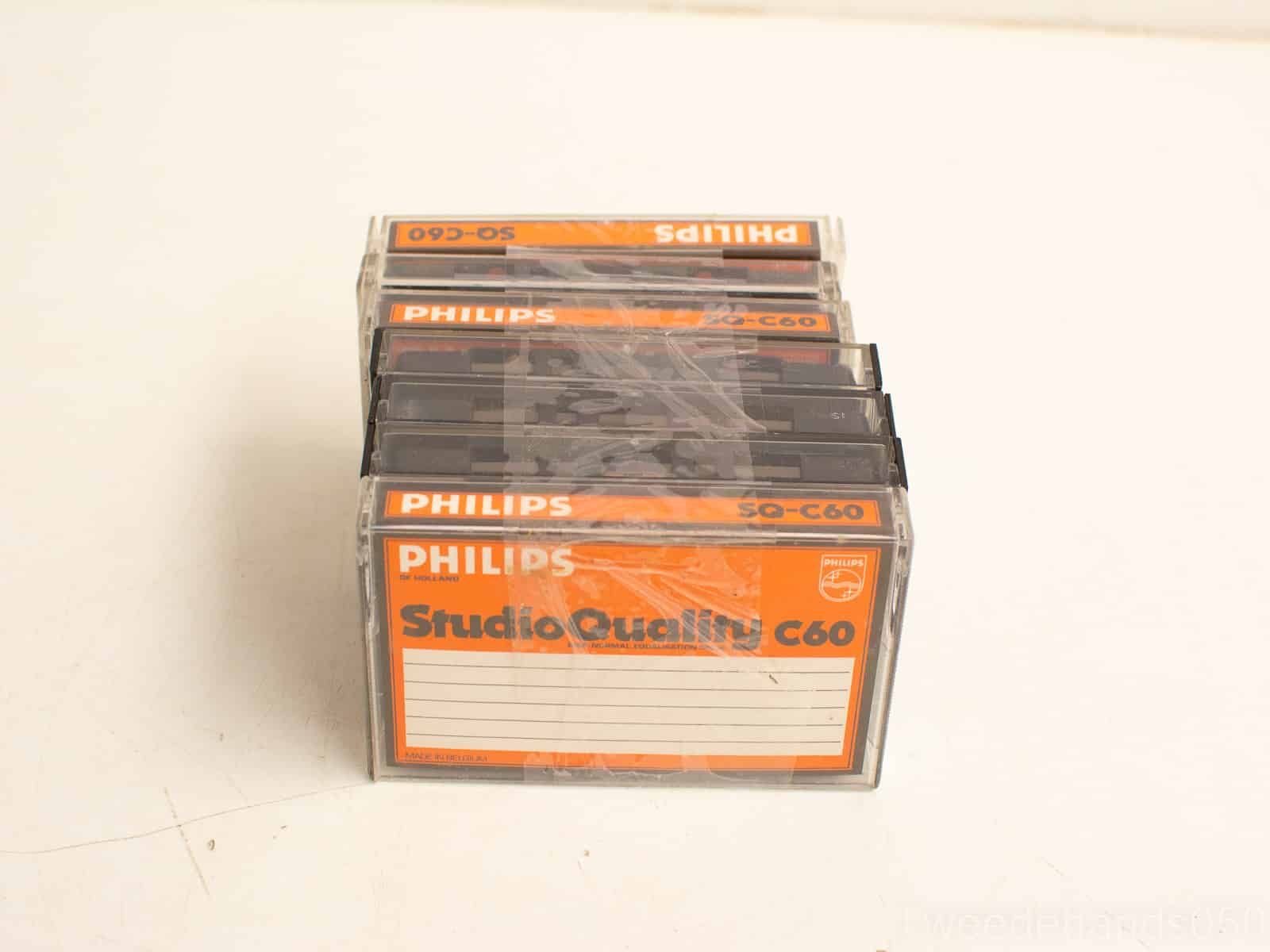 7 philips cassettebandjes 25817