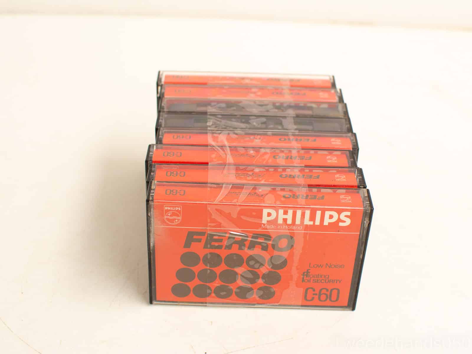 8  philips ferro cassettebandjes 25828