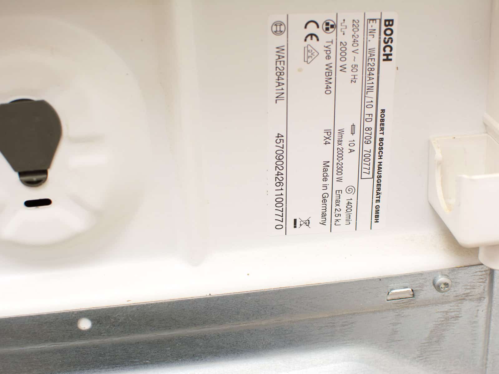 blad Verovering aanraken Bosch Aqua Star 1400 Wasmachine 25564