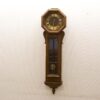 Donker eiken wandklok 26259