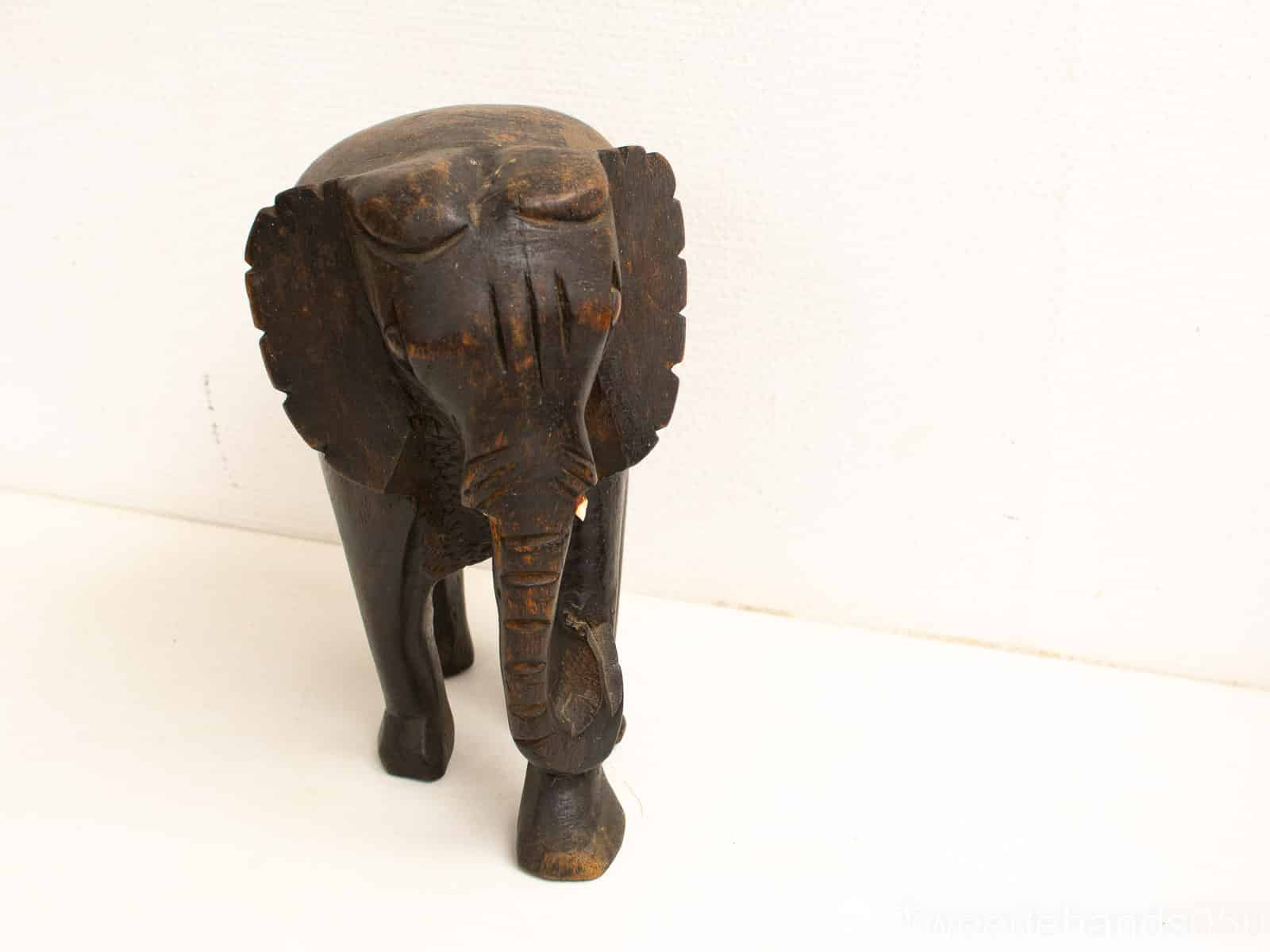 Houten olifant 25762