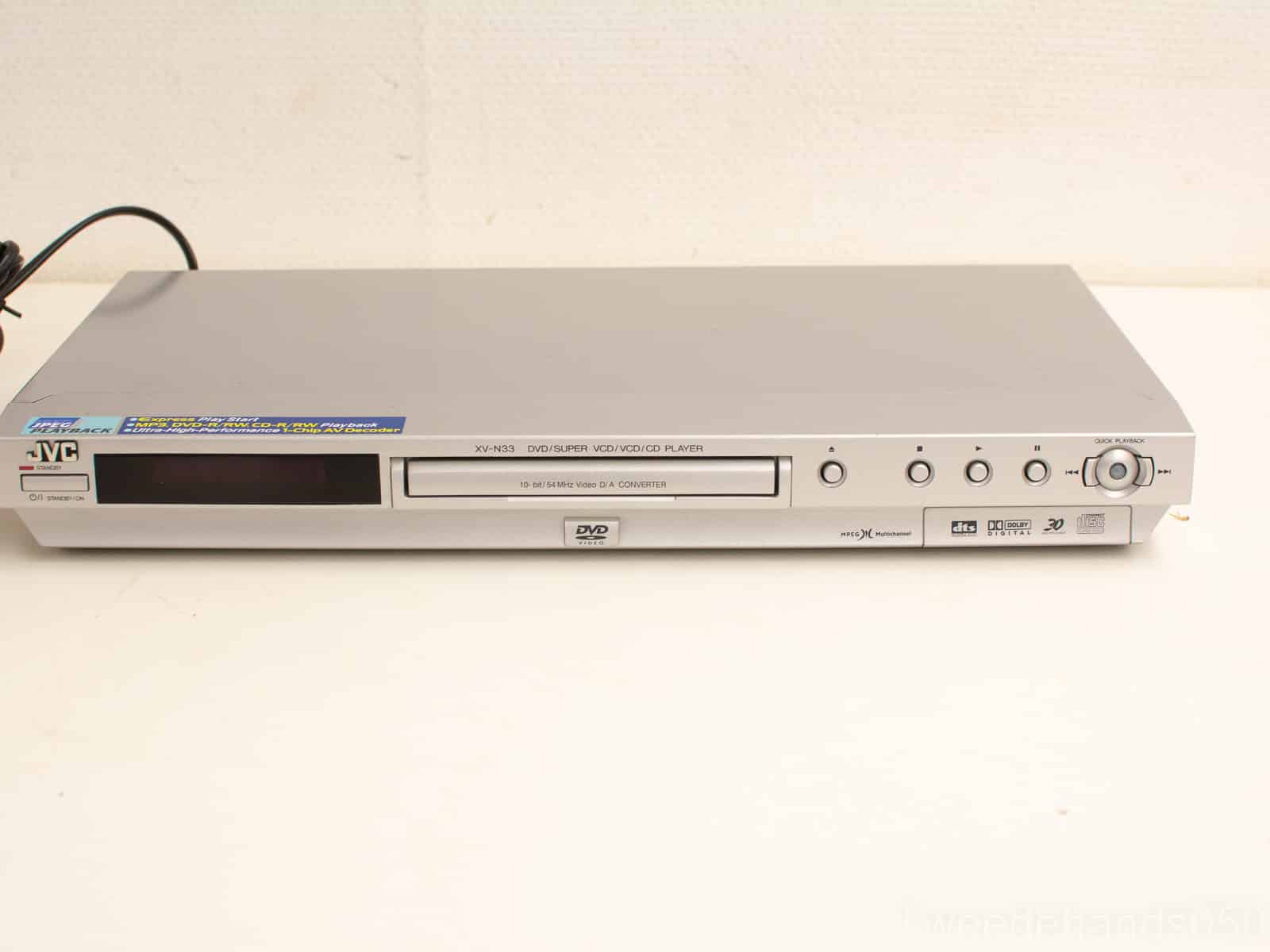 jvc dvd video speler  25930