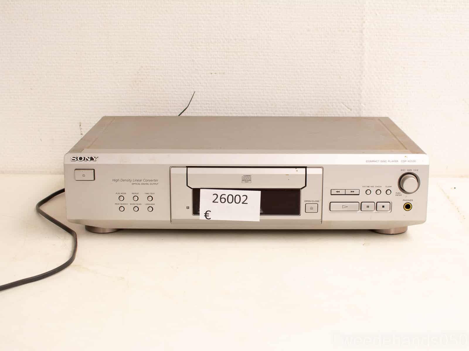 Sony compact disc player  26002