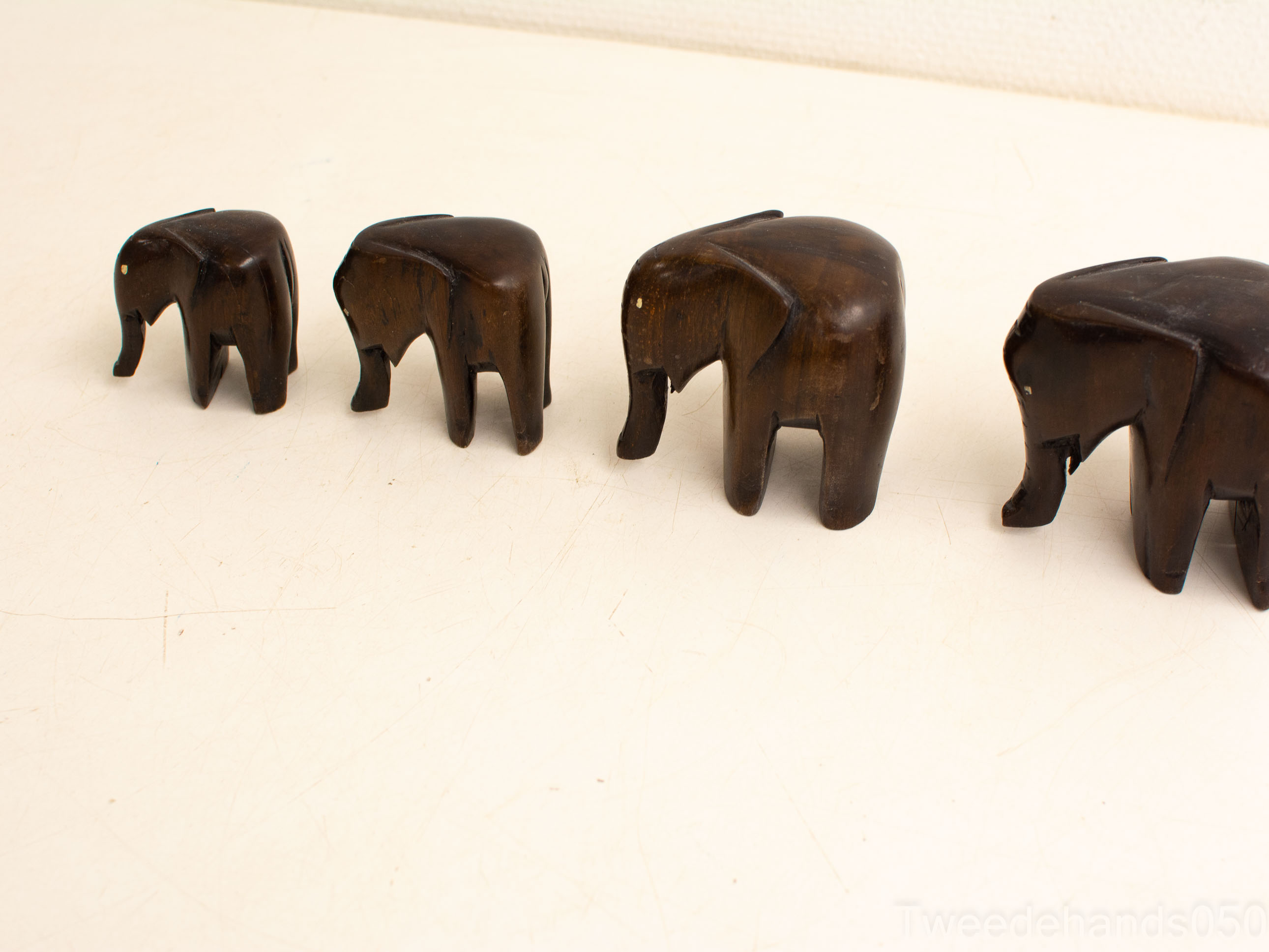 4 houten olifanten 26782