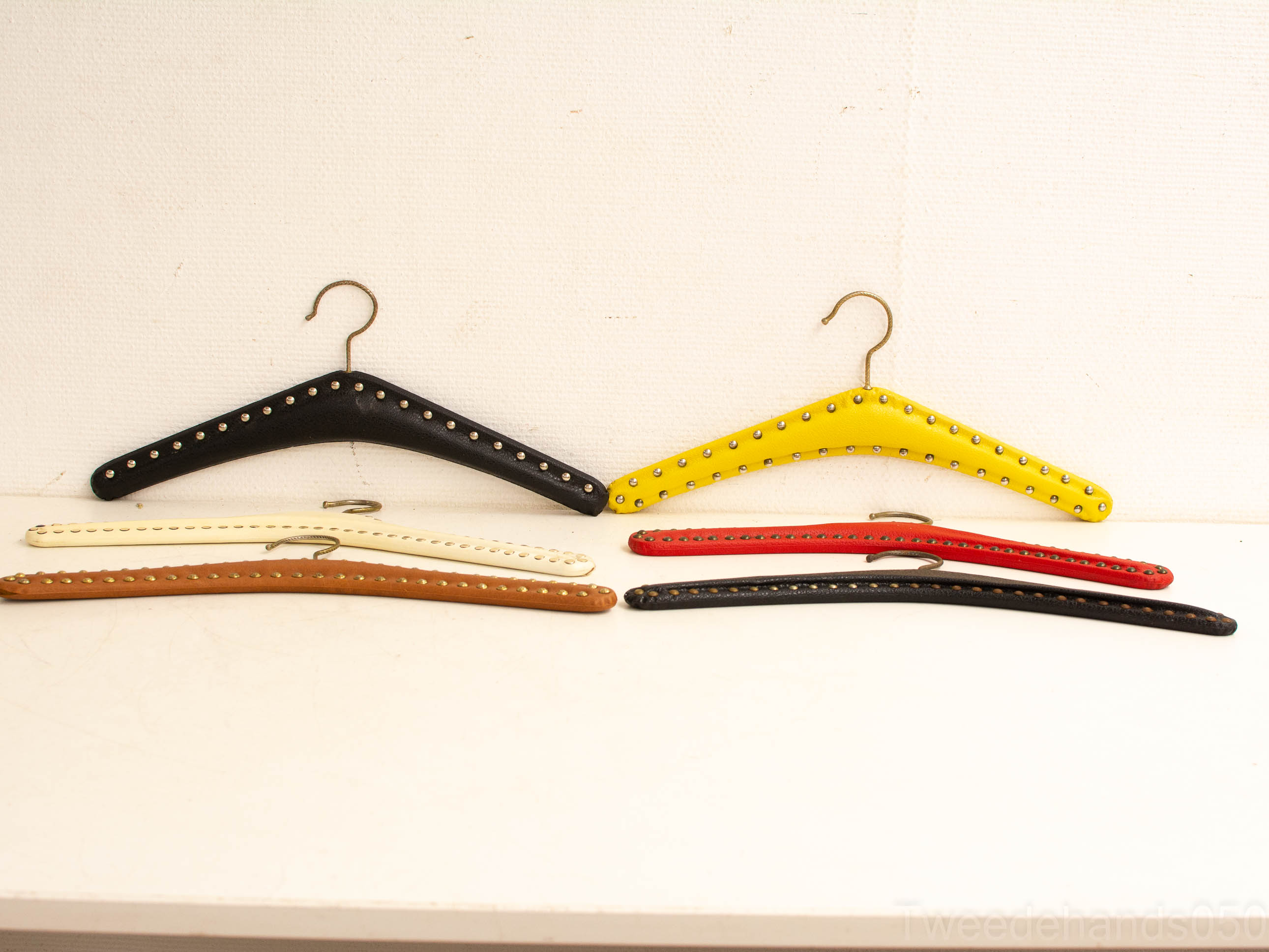6 vintage kapstokken  26931 26931