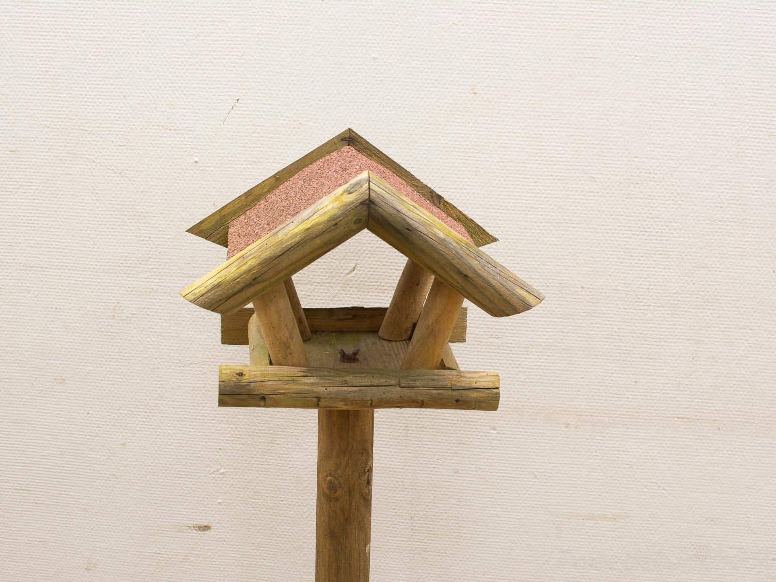 houten vogel voeder huisje 26475