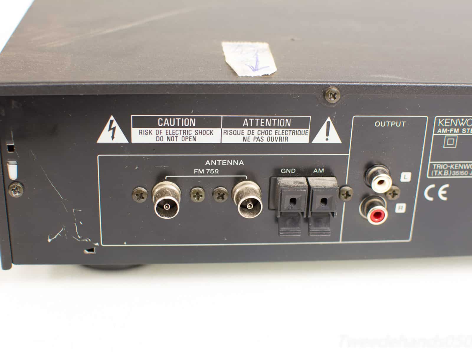 Kenwood AM-FM stereo synthesizer turner 26640