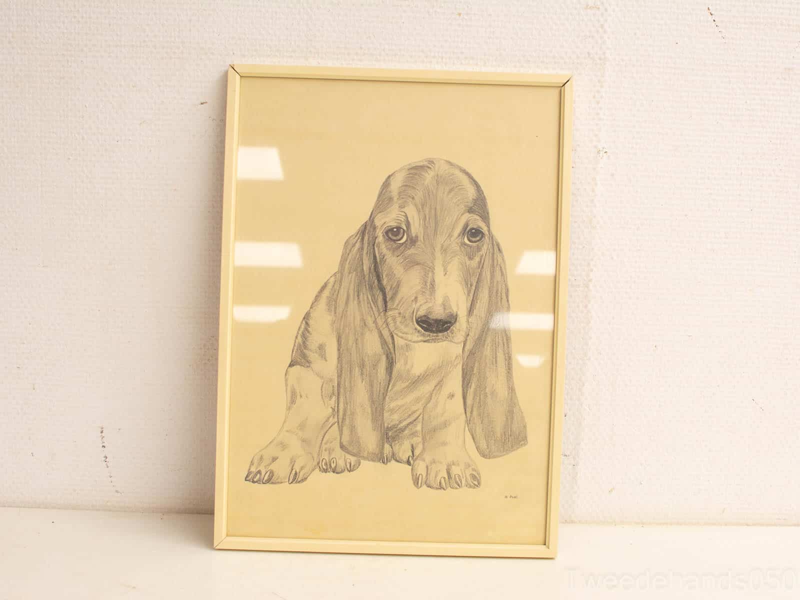 tekening van een hond  27042