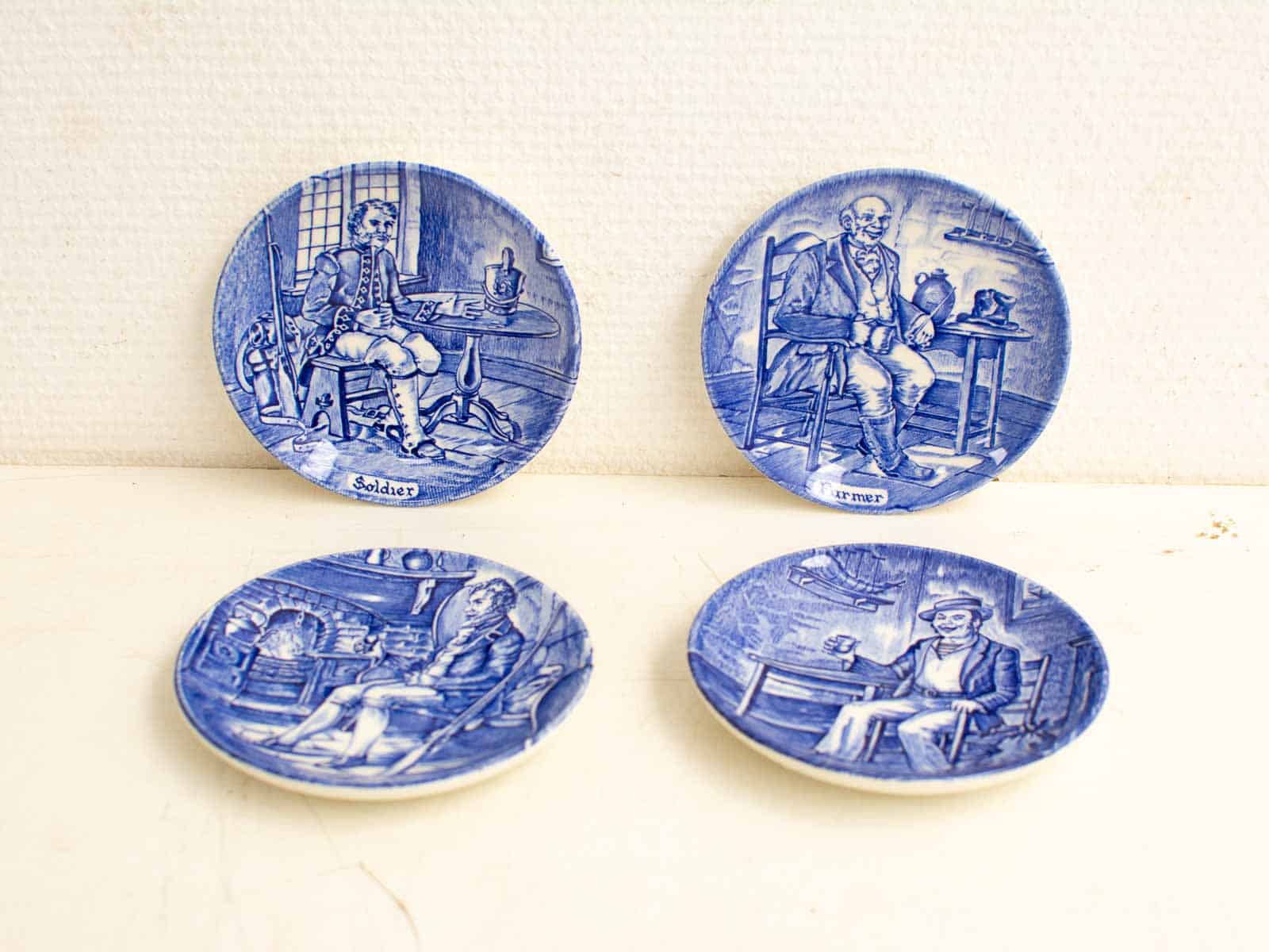 4 enouch wedgwood schoteltjes  27572