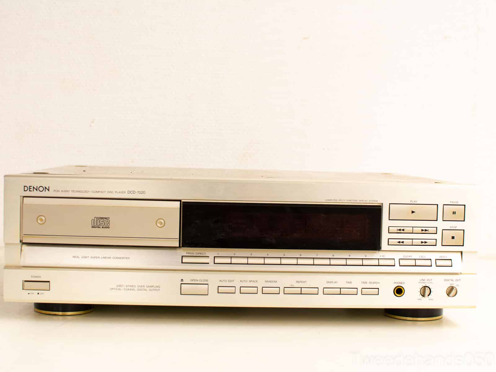 Denon compact disc player  dcd-1520 27209