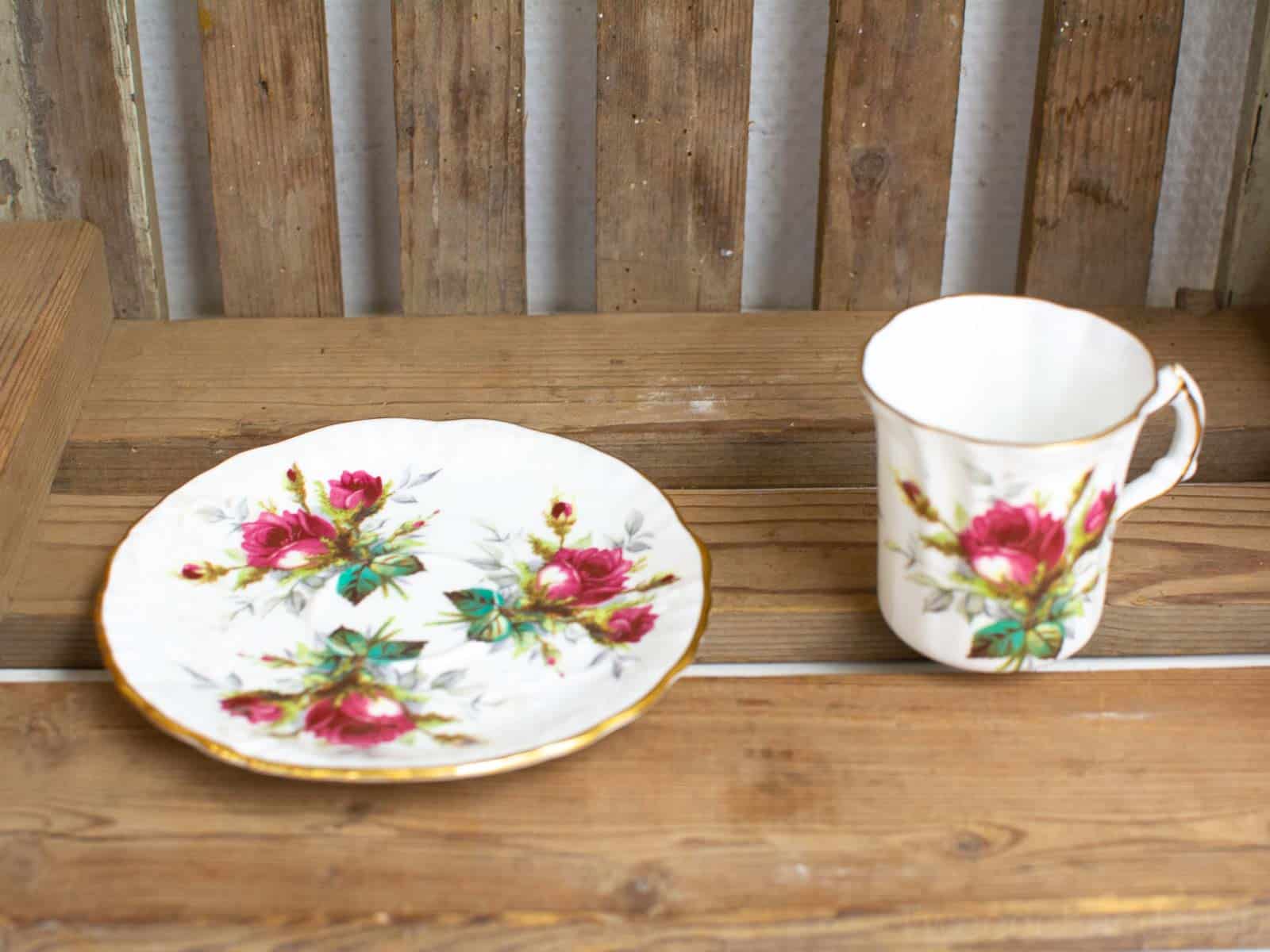 Hammersley servies Grandmothers rose 27543