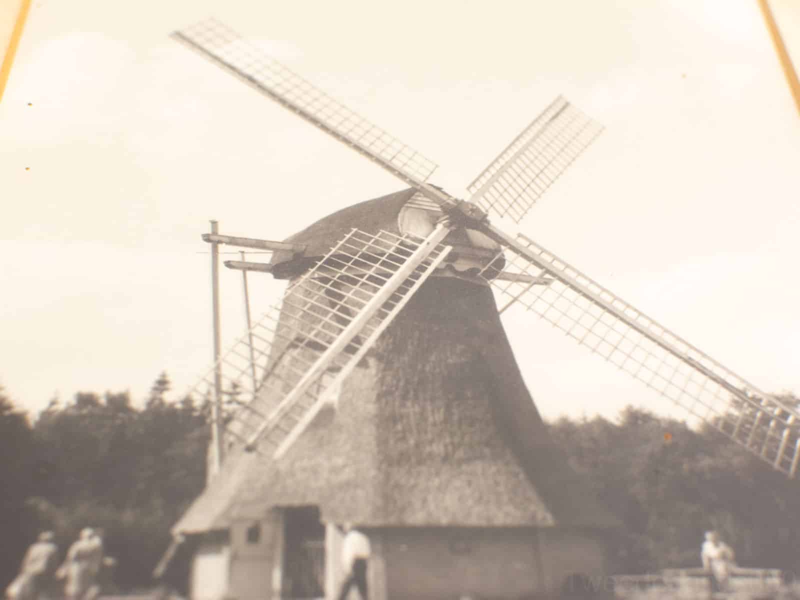 prent van een molen  27695