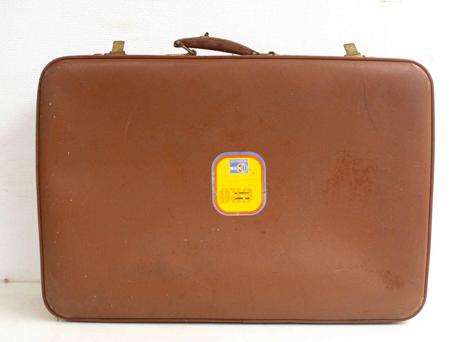 bruine koffer  28814