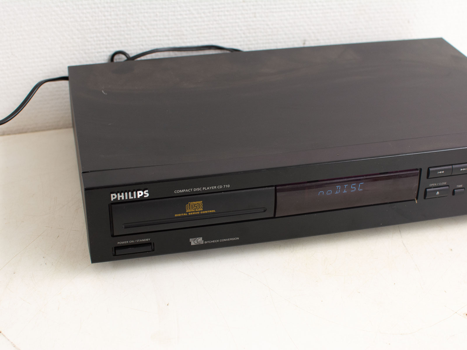 Philips compact disc speler 28630 gereserveerd 5-9-2023