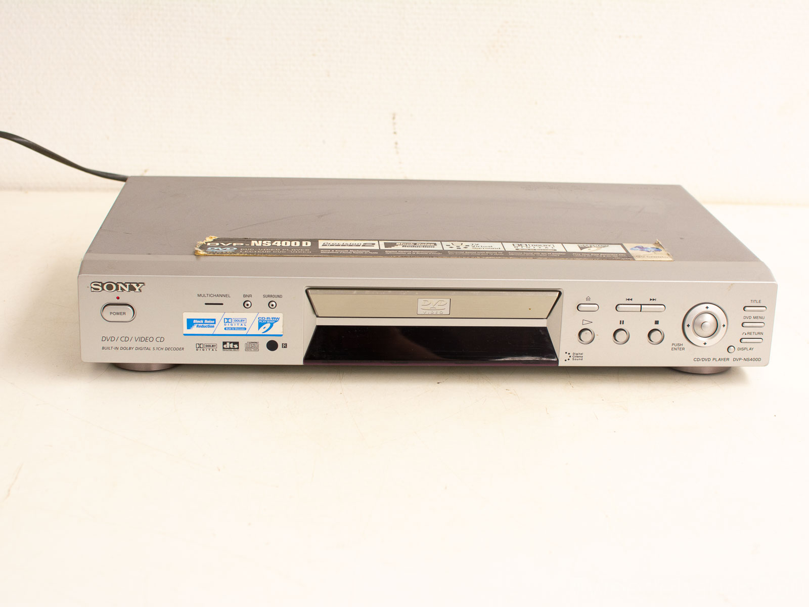 sony dvd/cd player 28666