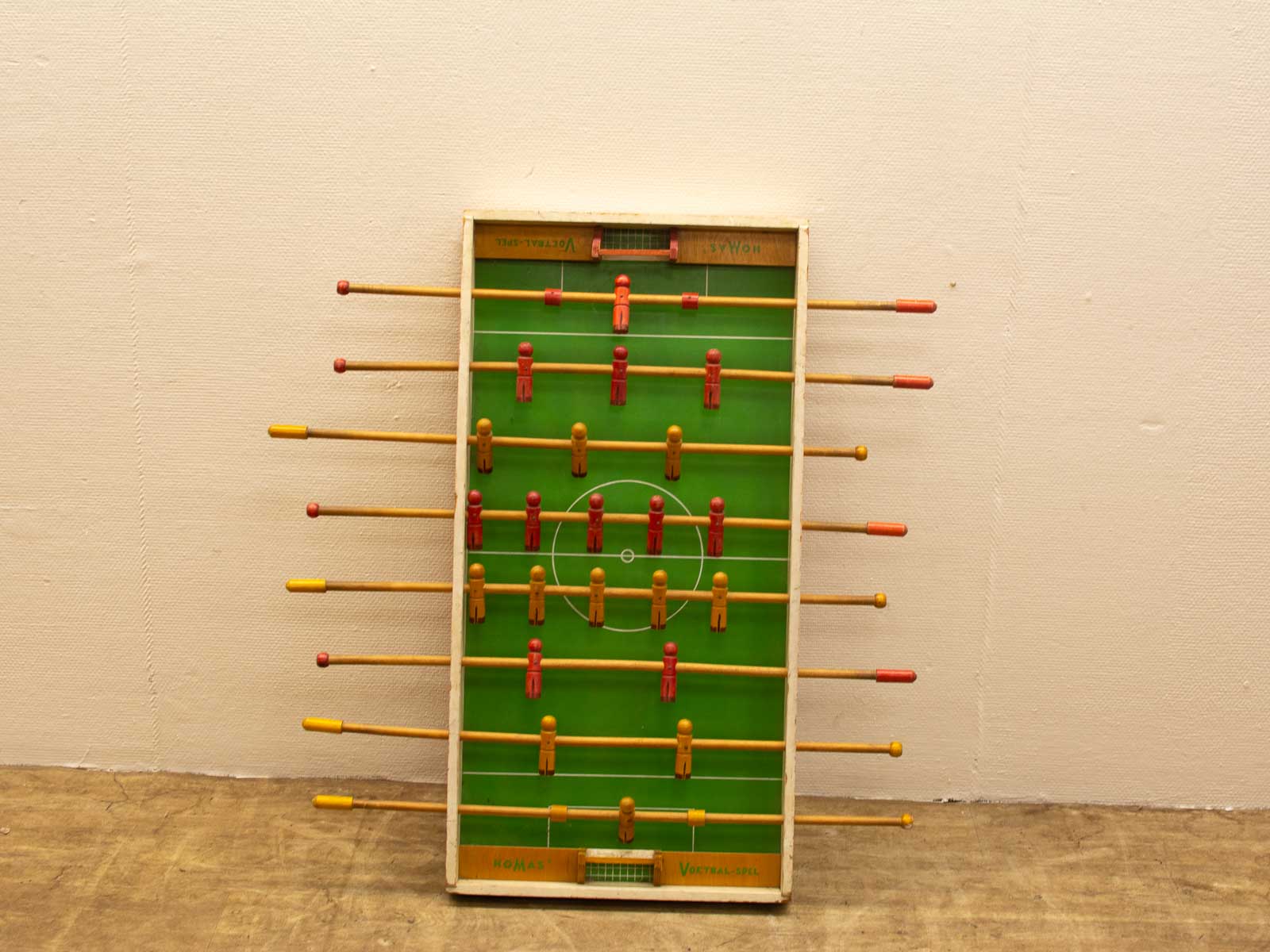 Houten Homas voetbal spel 29271