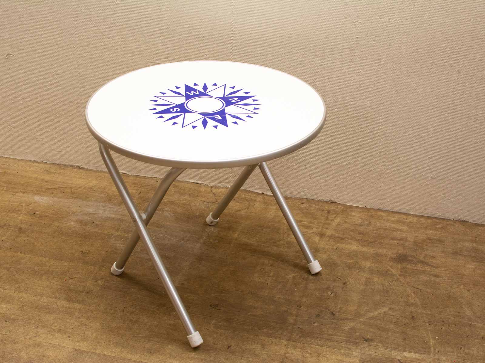 Ronde inklap tafel 29409