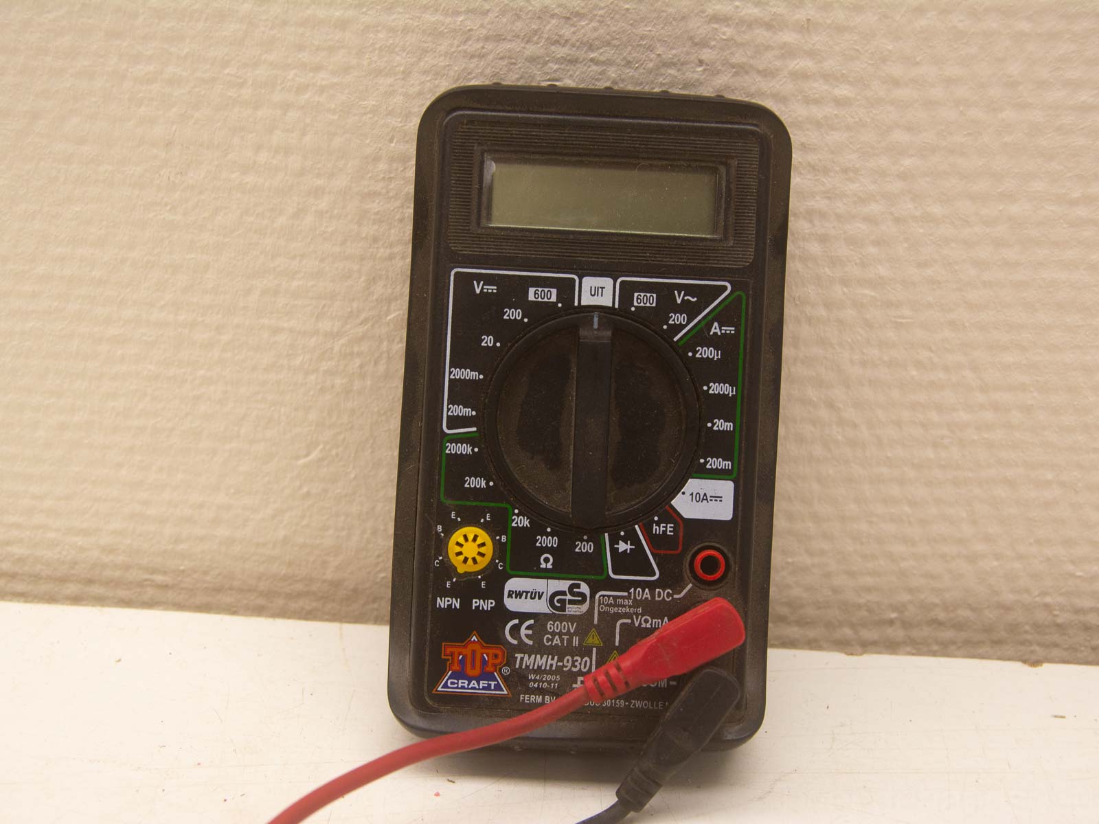 top craft digital multimeter  29467