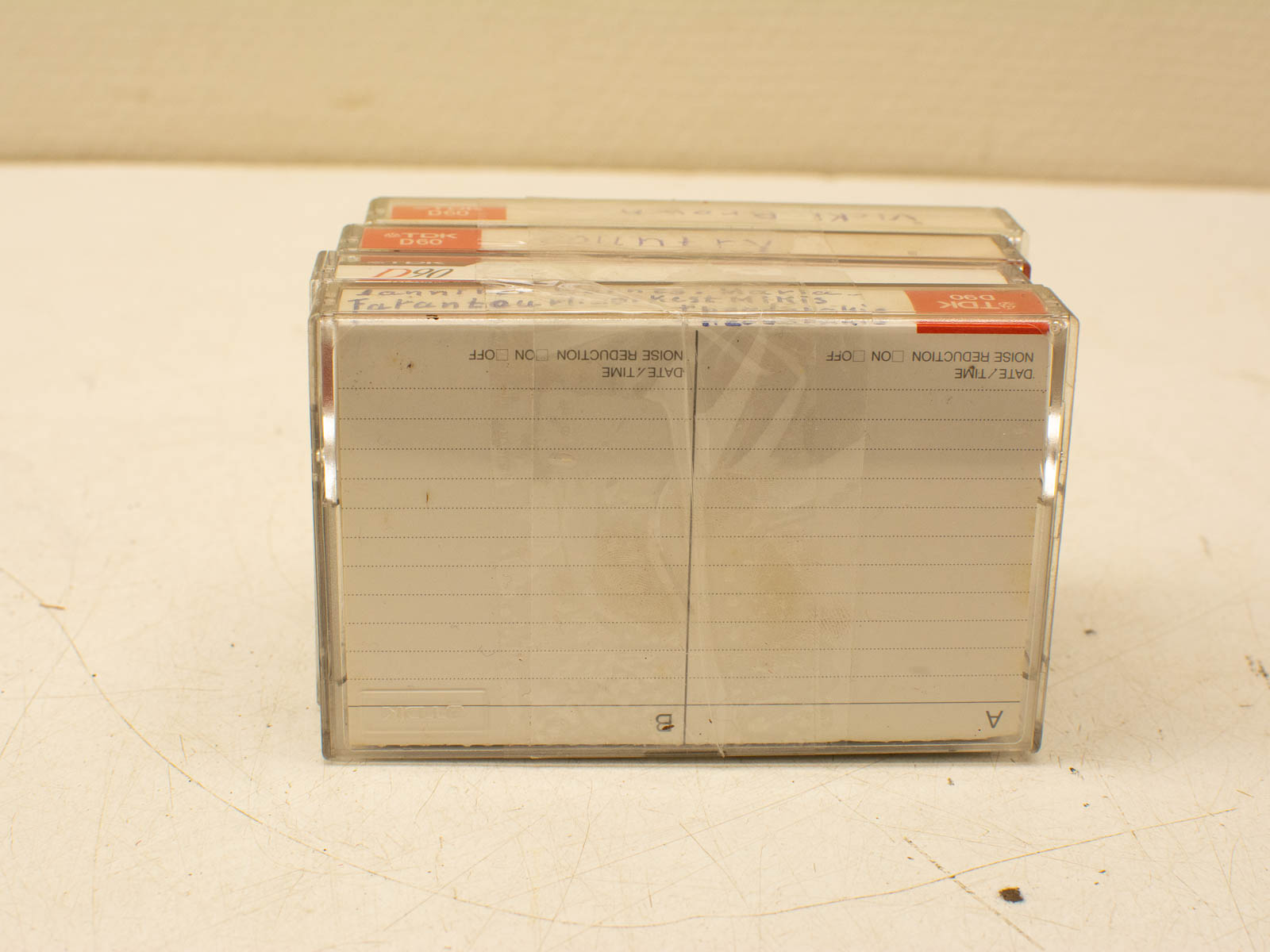 4 TDK cassettebandjes 30359