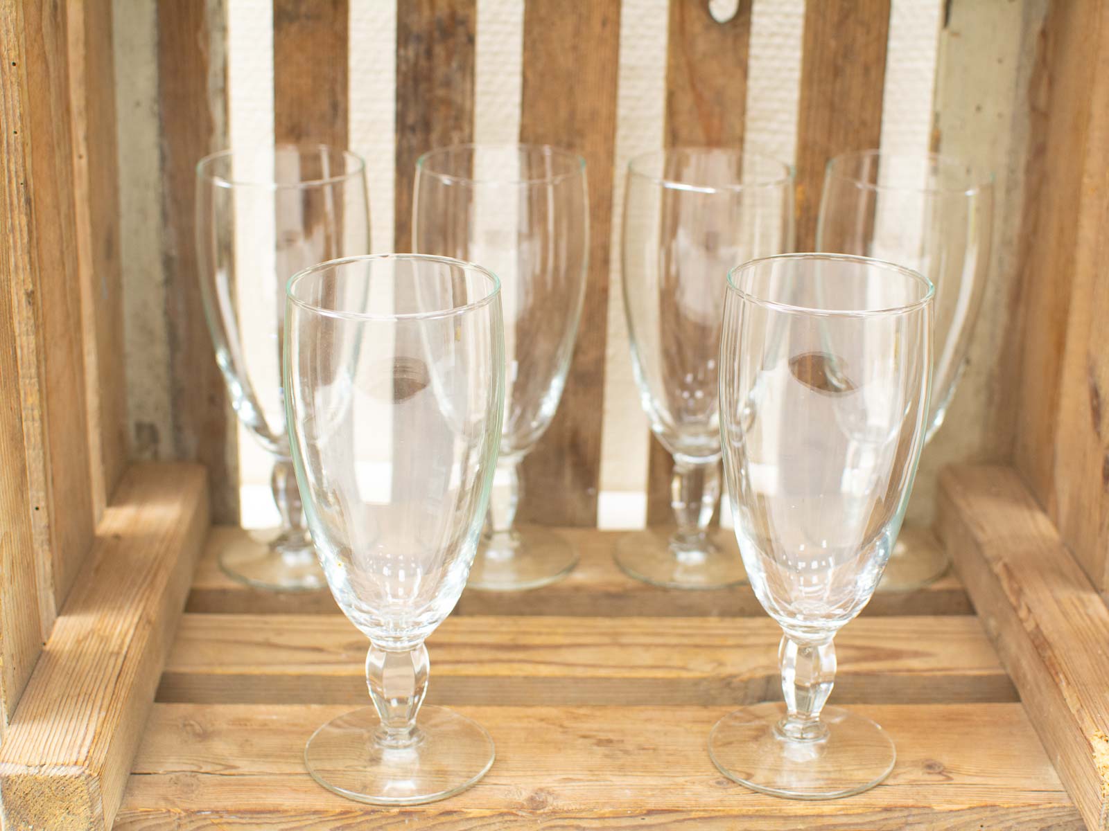 6 kristal wijnglas  30572