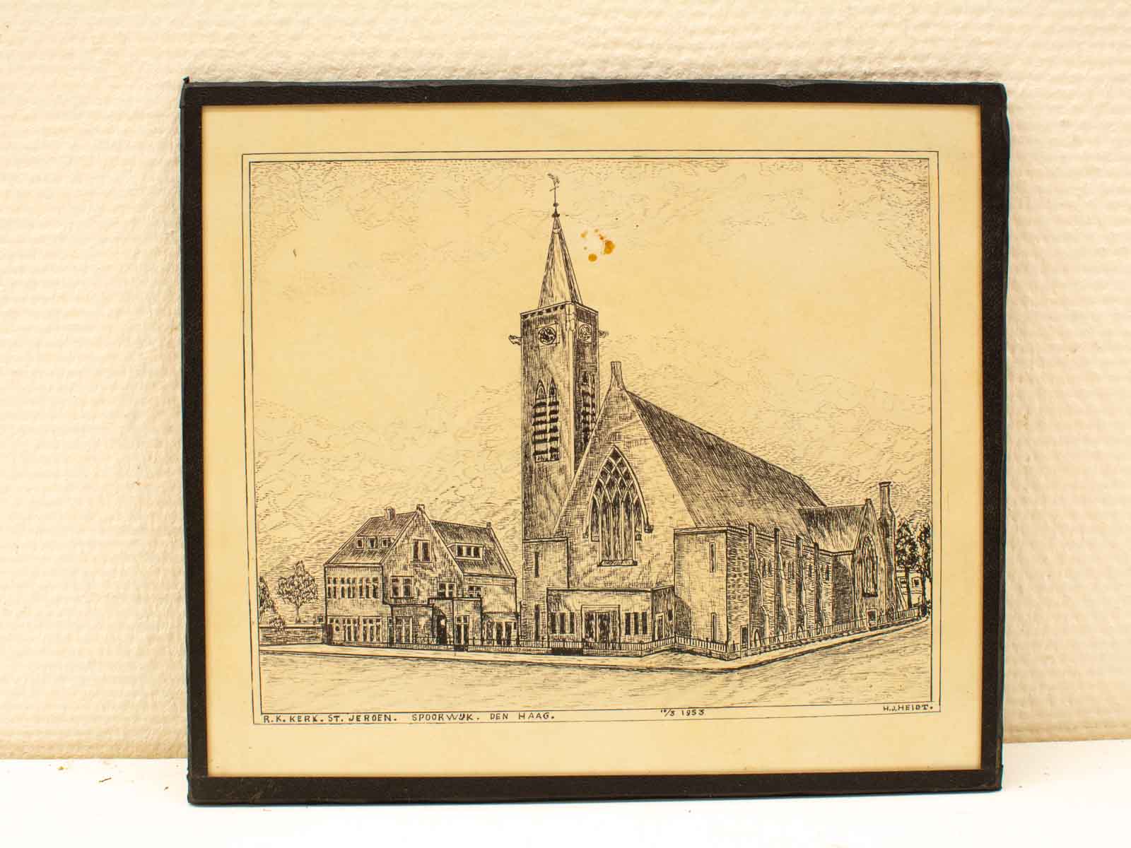 prent RK kerk st jeroen  30398