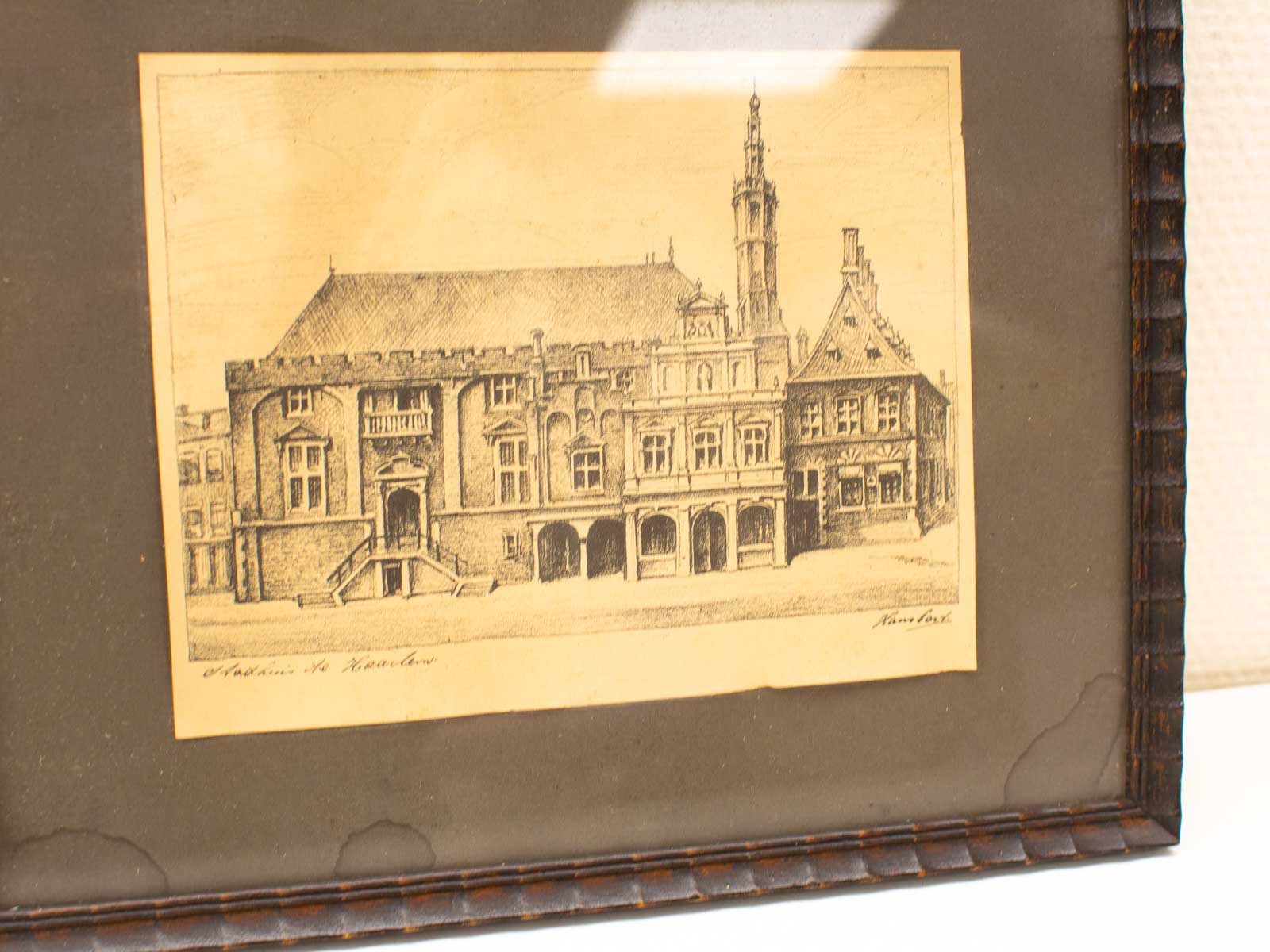 Tekening Stadhuis Haarlem 30523