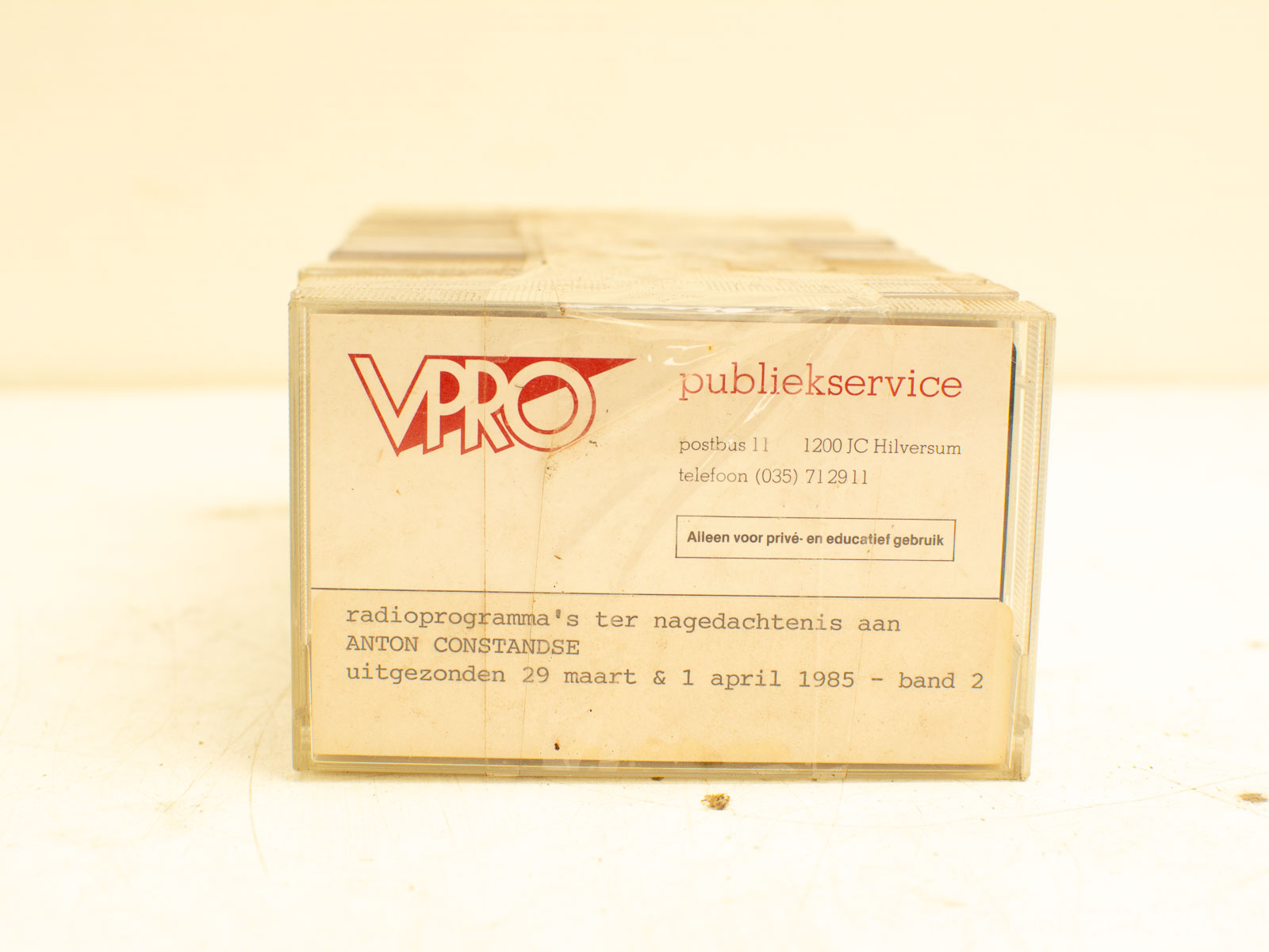 12 vpro cassettebandjes 31208