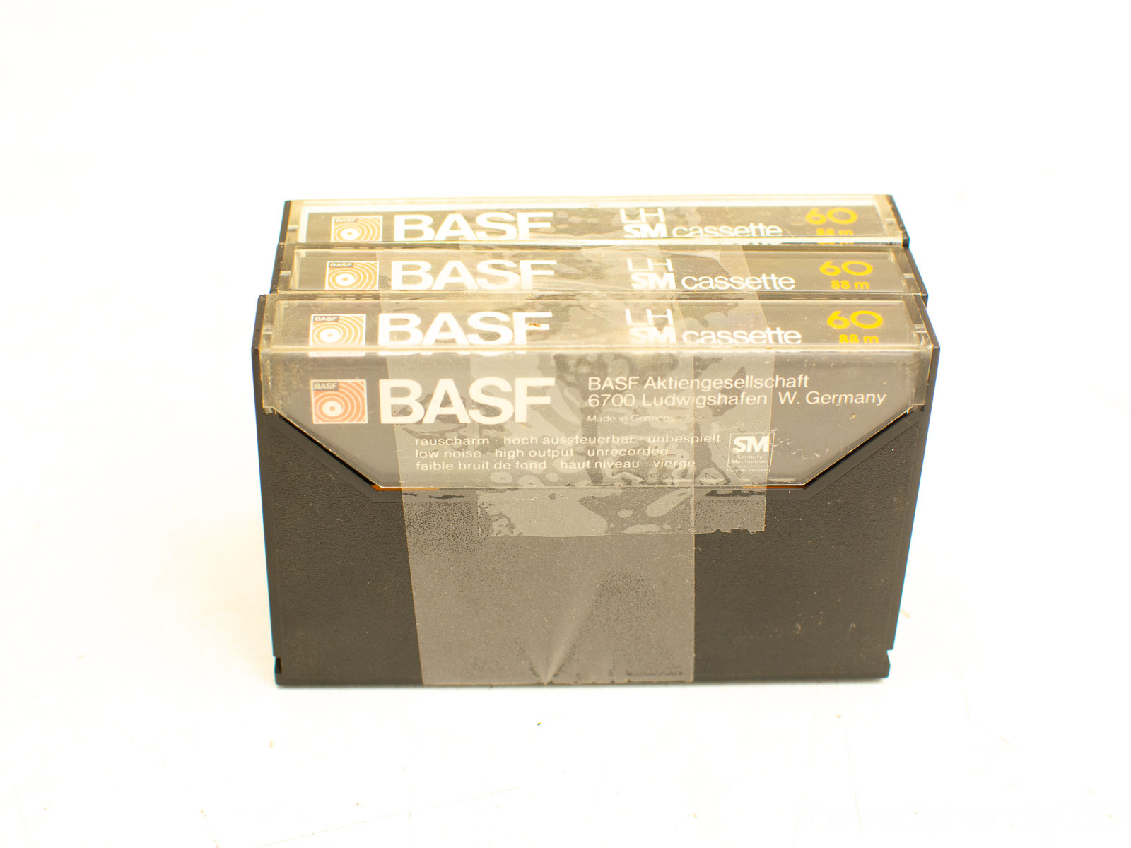 3 Basf cassettebandjes 31256