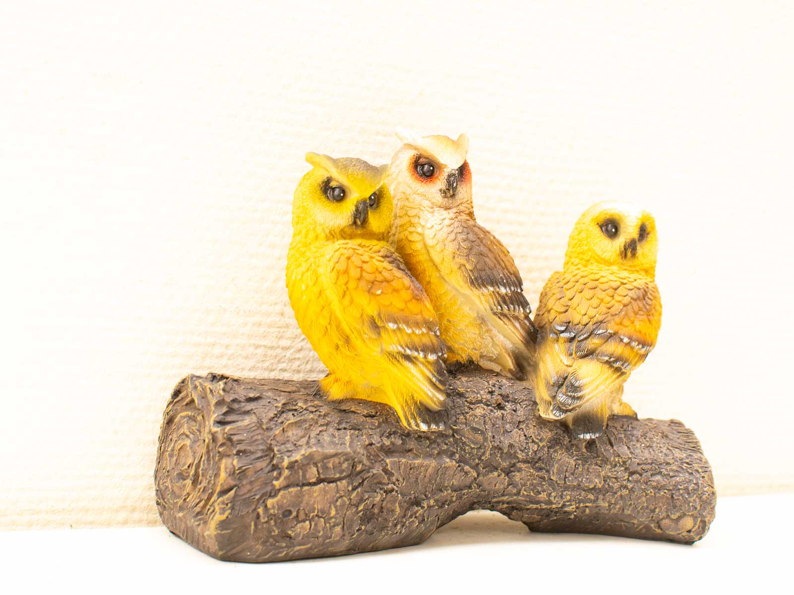 3 uilen op een stam  31061
