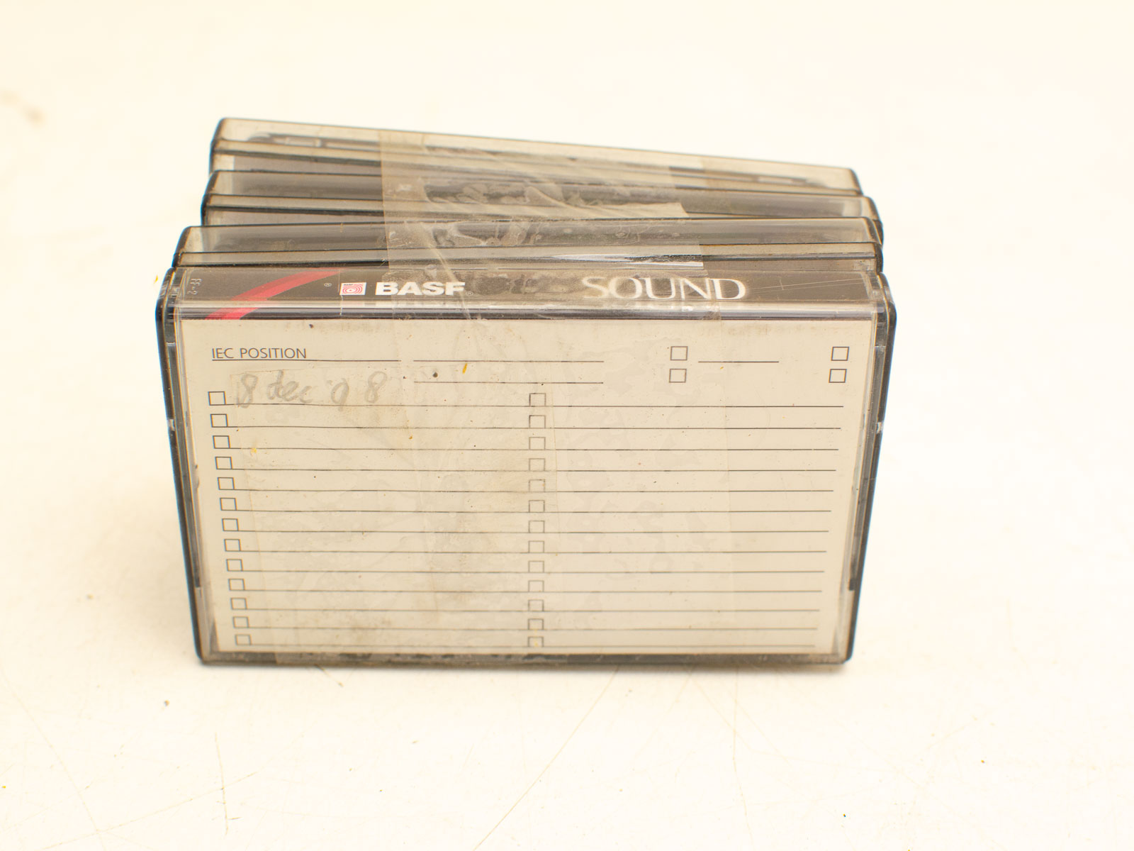 4 Basf cassettebandjes  31230