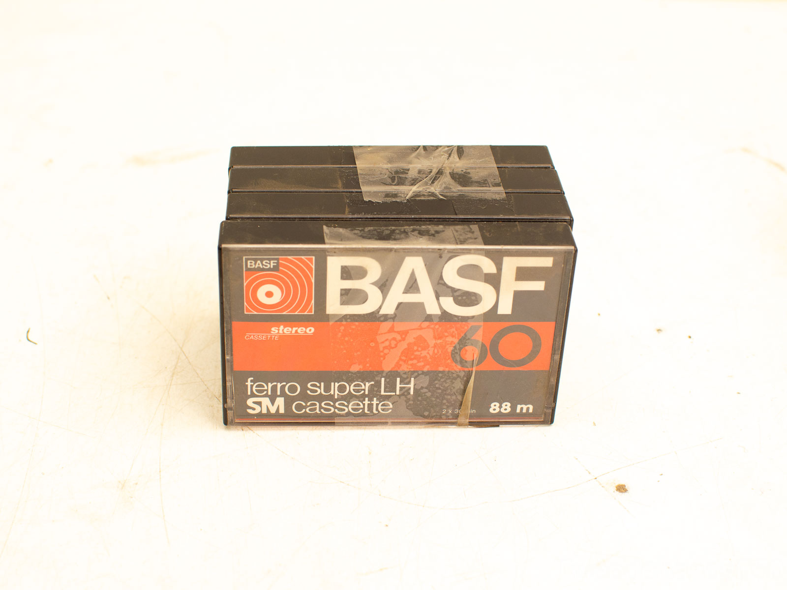 4 Basf cassettebandjes  31254